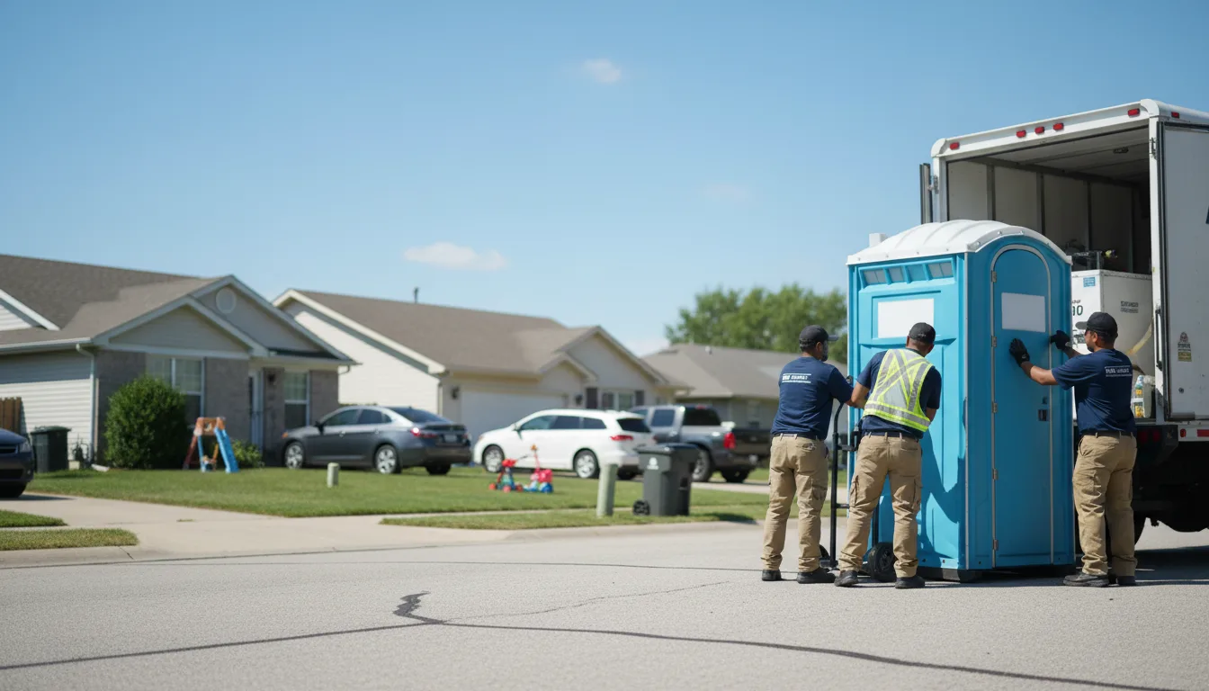 Standard Porta Potty Rentals in New Baltimore, MI near me